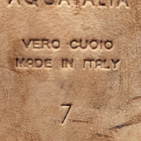 Aquatalia Women’s Ankle Boots Black Suede Size 7 Quiet Luxury Italian Minimalist - Picture 7 of 7